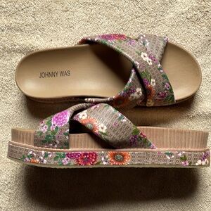 Johnny Was 10 New Jenna X Band Sandal